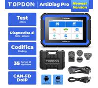 Topdon Artidiag PRO Auto diagnostica strumento OBD2 Scanner Sistema completo