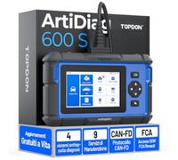 TOPDON ArtiDiag600S OBD2 Diagnostica Auto per Trasmissione Motore SRS ABS