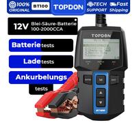TOPDON BT100 12V Battery Tester Tester diagnostico digitale della batteria auto