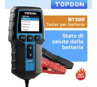 TOPDON BT200 tester batteria auto 12V OBD2 tester batteria dispositivo di prova