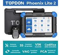 TOPDON Phoenix Lite 2 Auto OBD2 dispositivo diagnostico Active Test ECU codifica