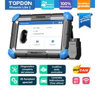 TOPDON Phoenix Lite 2 Auto OBD2 Dispositivo diagnostico Tutto il sistema VW AUDI