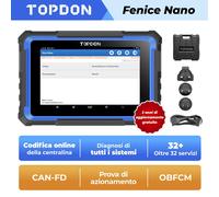 TOPDON Phoenix Nano Dispositivo diagnostico OBD2 Tutti i sistemi di codifica ECU