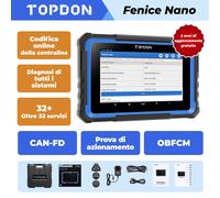 TOPDON Phoenix Nano ELITE Auto OBD2 dispositivo diagnostico ECU Codifica CAN FD