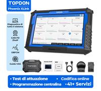 TOPDON Phoenix XLink KFZ OBD2 dispositivo diagnostico ECU programmazione CAN FD
