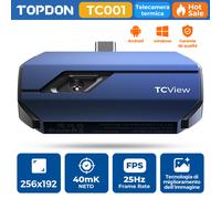 TOPDON TC001 256x192 Risoluzione IR Thermal Imager con rapporto di prova Android