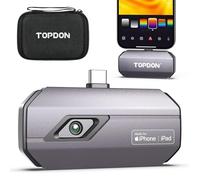 TOPDON TC002C-A - Telecamera termica per iPhone 15/16 serie e iPad (porta tipo C) risoluzione IR 512 x 384px, intervallo di temperatura da -20°C a +550°C
