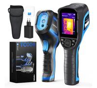 TOPDON TC004 Telecamera a Infrarossi Portatile, 256 x 192 IR ad Alta Risoluzione, Termocamera Professionale con SD 16GB Scheda Micro, Analisi PC e Registrazione Video Supportata