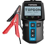 TOPDON Tester batteria auto BT100, 12 V 100-2000 CCA Tester Batterie sistema di ricarica, analizzatore professionale per auto, camion, jeep, SUV, barche