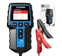 TOPDON Tester Batteria Auto BT200 12V 24V 100-2000 CCA Tester per Batterie con