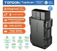 TOPDON TOPSCAN Dispositivo Diagnostico Auto Scanner TUTTO IL SISTEMA Bluetooth