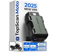 TopScan Strumento diagnostico OBD2 per moto lettore di codice OBD2 senza fili