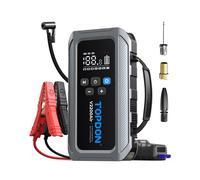 TOPDON V2200Air Power Bank di avviamento per auto con compressore d'aria da 150 PSI, motore diesel da 8 l e benzina da 6 l, avviatore automatico (avvio immediato in 2 secondi), compressore pneumatico