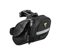 Topeak Aero Wedge Pack DX Medium Borsello Sottosella, con Attacco F25 QuickClick, 0.54 L
