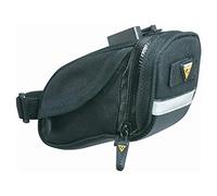 Topeak Aero Wedge Pack DX Small Borsello Sottosella, con Attacco F25 QuickClick, Nero, 0.45 L