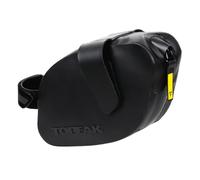 Topeak - Borsa da sella DynaWedge Strap Large impermeabile per bici, impermeabile, nero, 0,6L