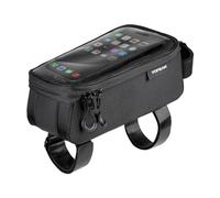 Topeak Borsello Tubo Orizzontale (sopra) Bento Pack (0,85 L) Nero con Cinturini in Velcro, Borsa al Telaio Unisex Adulto, Taglia Unica