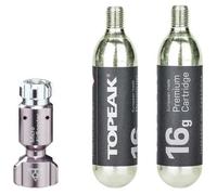 Topeak Cartuccia Di Co2 Ninja Black / Silver