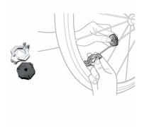 Topeak Chiave Duospoke DT 6 mm Nero Taglia Unica
