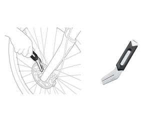TOPEAK Chiave per strumento di correzione del rotore
