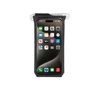 Topeak Custodia impermeabile per telefono per schermo fino a 6,1 pollici, custodia impermeabile per uso in bicicletta, nero