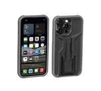 Topeak iPhone 13 PRO, Cover Smartphone Ridecase Unisex Adulto, Nero/Grigio-iPhon