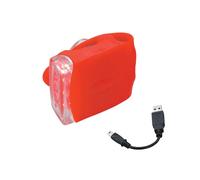 Topeak Luce Rossa Dx LED Posteriore Bicicletta di Sicurezza Ricaricabile USB per