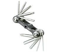 Topeak Mini 10, Chiave Multiuso Unisex Adulto, Nero, Unica