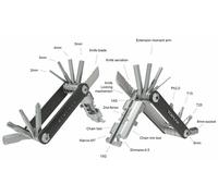 Topeak Mini P20 Multi-Strumento