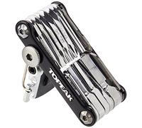 Chiave multiuso Topeak Mini PT30 (30 funzioni) nera con custodia Taglia unica / Nero