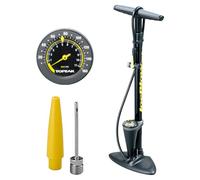 Topeak Pompa da Pavimento Joe Blow Max HP – 160 psi, Twinhead Presta/Schrader, Nero