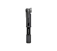 Topeak Roadie Bike Pump, Pompe per Bici Unisex, Nero, 18.3 x 3.2 x 2.8 cm / 7.2" x 1.3" x 1.1"