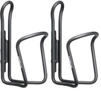 Topeak Shuttle Cage AL - Porta-borraccia, colore: Nero (Confezione da 2)