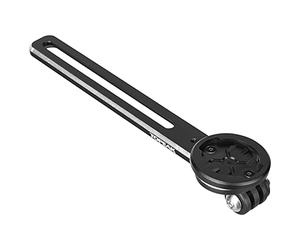 Topeak Supporto frontale UTF Multi-Mount 150mm per pieghe manubrio integrate, COMPATIBILITÀ: Computer da bici GPS Garmin® Edge / Wahoo® / Sigma®, Action cam GoPro®