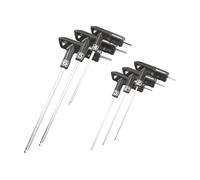 Topeak Set chiavi a T T-Handle DuoHex – 6 pezzi – Nero/Argento