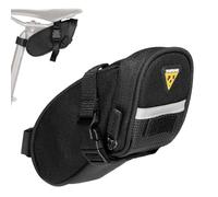 Topeak TC2471B - Borsello sottosella aero, nero (nero/argento), Micro