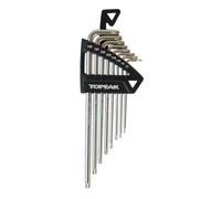 Topeak Torx Wrench Set Chiavi, 8 Pezzi, Taglia Unica