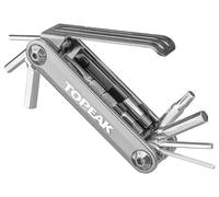 TOPEAK Tubi 11 Chiave Multiuso per Ciclismo, attrezzo per Bicicletta, Nero, 7,6 x 2,7 x 1,7 cm
