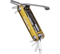 Topeak Tubi 11 Combo Kit con Chiave Multiuso, 5 Tappi Ripara Tubeless e Custodia, Taglia Unica