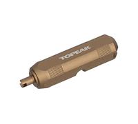 Topeak Valve Tool Team Issue, utensile 3-in-1 per montaggio e rimozione anima valvola Schrader e Presta e prolunghe valvola Presta, acciaio temprato
