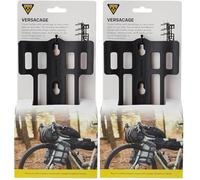 Topeak Versacage, Supporto Portaborsa Unisex Adulto, Nero, Taglia Unica (Confezione da 2)