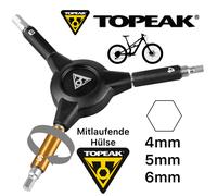 Topeak Y-Hex Velocità Chiave Bicicletta MTB Inbus Esagonale Interna 4/5/6mm