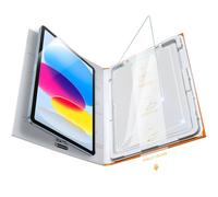 TOPESCT Confezione da 2 pellicole protettive per iPad 11a a A16 da 11 pollici/10a generazione da 11 pollici (2025/2022), pellicola in vetro temperato con durezza 9H con vassoio di facile applicazione