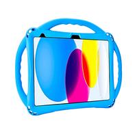 TopEsct Custodia per bambini per iPad di 10a generazione da 11,9 pollici, cavalletto integrato, viene fornita con cinturino in silicone antiurto e custodia 2022 (blu)