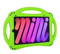 TopEsct Custodia per bambini per iPad Mini 6a generazione resistente antiurto Cover per bambini con tre maniglie per iPad Mini 6 da 8,3 pollici (verde)