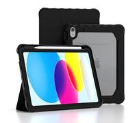TOPESCT Custodia per iPad (A16) 11a generazione 11 pollici 2025/iPad 10a generazione 10,9 pollici 2022, accensione e spegnimento automatico, forte copertura magnetica antiurto con guscio posteriore