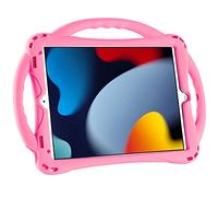 TopEsct iPad 7th/8th/9th Cover per Bambini Protettiva Antishock con Maniglie Resistente agli Urti per iPad 7th Gen 10.2 (2019)/iPad 8th Gen 10.2 (2020)/iPad 9th Gen 10.2 (2021) (Rosa)
