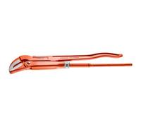 TOPEX Chiave a tubo NEO, tipo 45, lunghezza 330 mm, larghezza 40 mm, realizzata secondo la norma DIN5234. Forgiata in acciaio al cromo vanadio di alta qualità, con ganasce levigate e lucidate