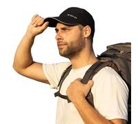 TOPEX XL/XXL Cappellino da baseball impermeabile da uomo, da corsa, da donna, estivo, cappello da sole, berretto sportivo da golf, protezione UV, TX94580_nero, L/XL