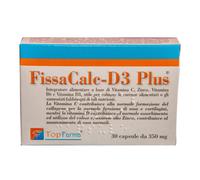 Topfarma Fissacalc-d3 Plus Integratore Alimentare 30 Capsule